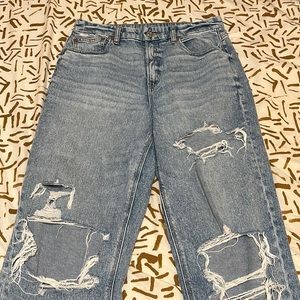 American Eagle size 8 stretch curve jeans